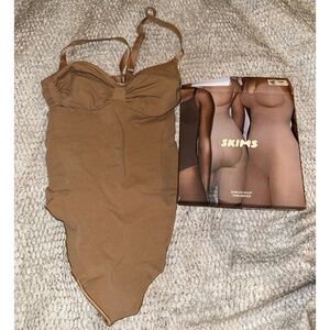 Skims Seamless Sculpt Thong Bodysuit